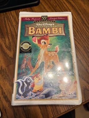 Walt Disney Bambi Collector's Edition VHS - Green Cover